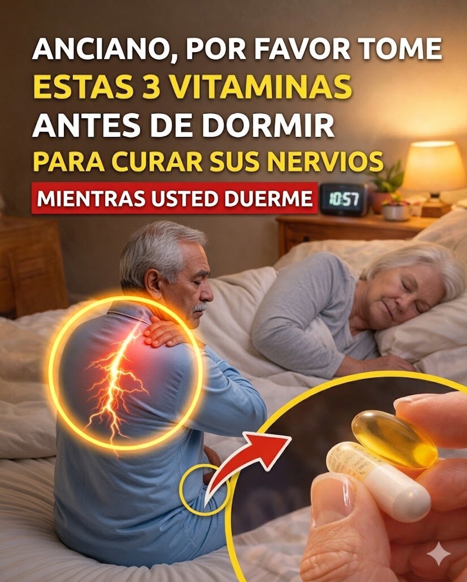 ¿Más de 60 años? Estas 3 vitaminas pueden fortalecer tus piernas RÁPIDAMENTE