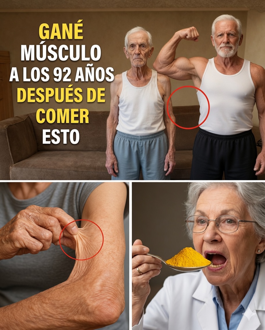 Diga adiós a la pérdida muscular: 7 alimentos esenciales que combaten la sarcopenia y te ayudan a mantener la fuerza después de los 60