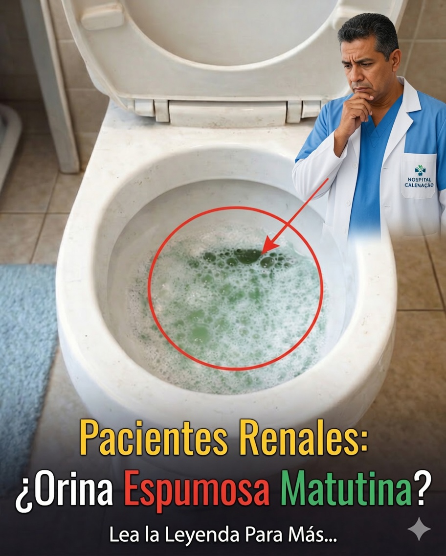 ¿La orina espumosa por la mañana es normal o una señal de alerta para la salud de los riñones?