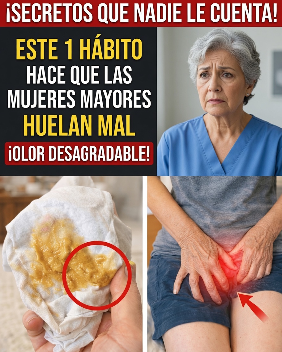 Ginecólogos alertan: este hábito de higiene puede empeorar el olor vaginal en mujeres mayores