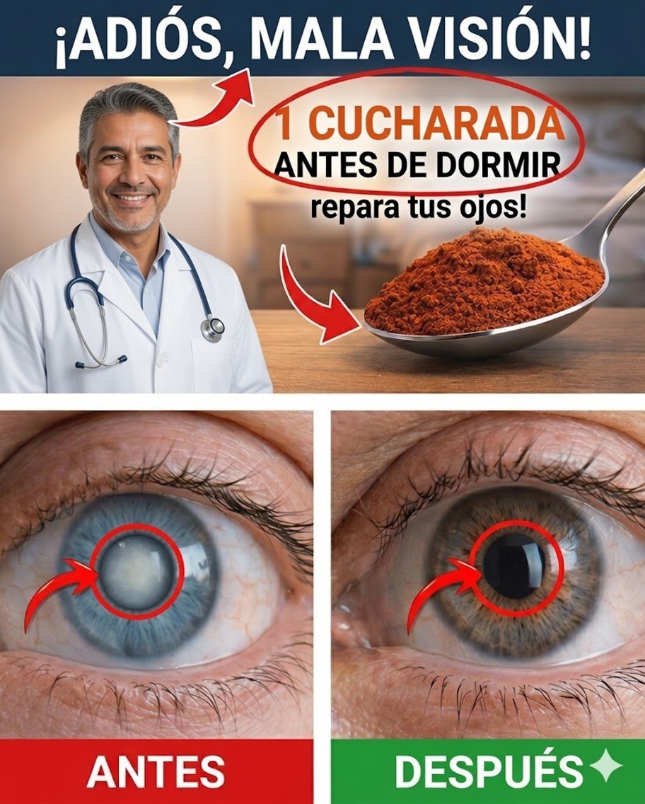 ¿Más de 60? Come estos 8 alimentos antes de dormir y despierta viendo el mundo con más claridad