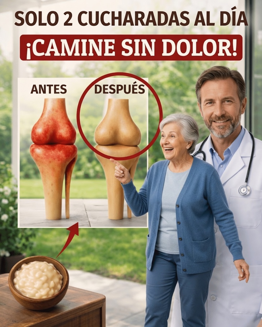 Cómo un simple hábito diario con gelatina puede ayudar a mantener las rodillas saludables a lo largo de los años