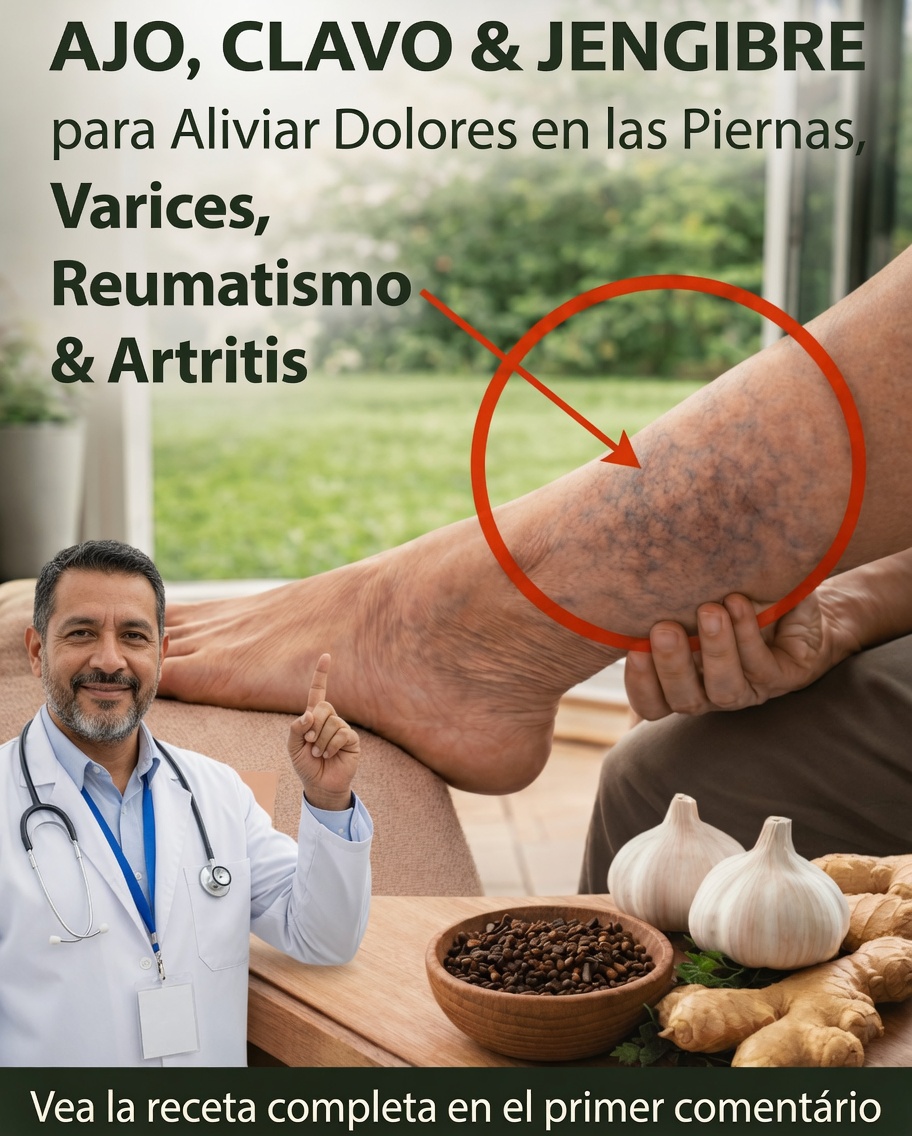 Descubra cómo la combinación de ajo, clavo de olor y jengibre puede apoyar el confort diario en las piernas y las articulaciones