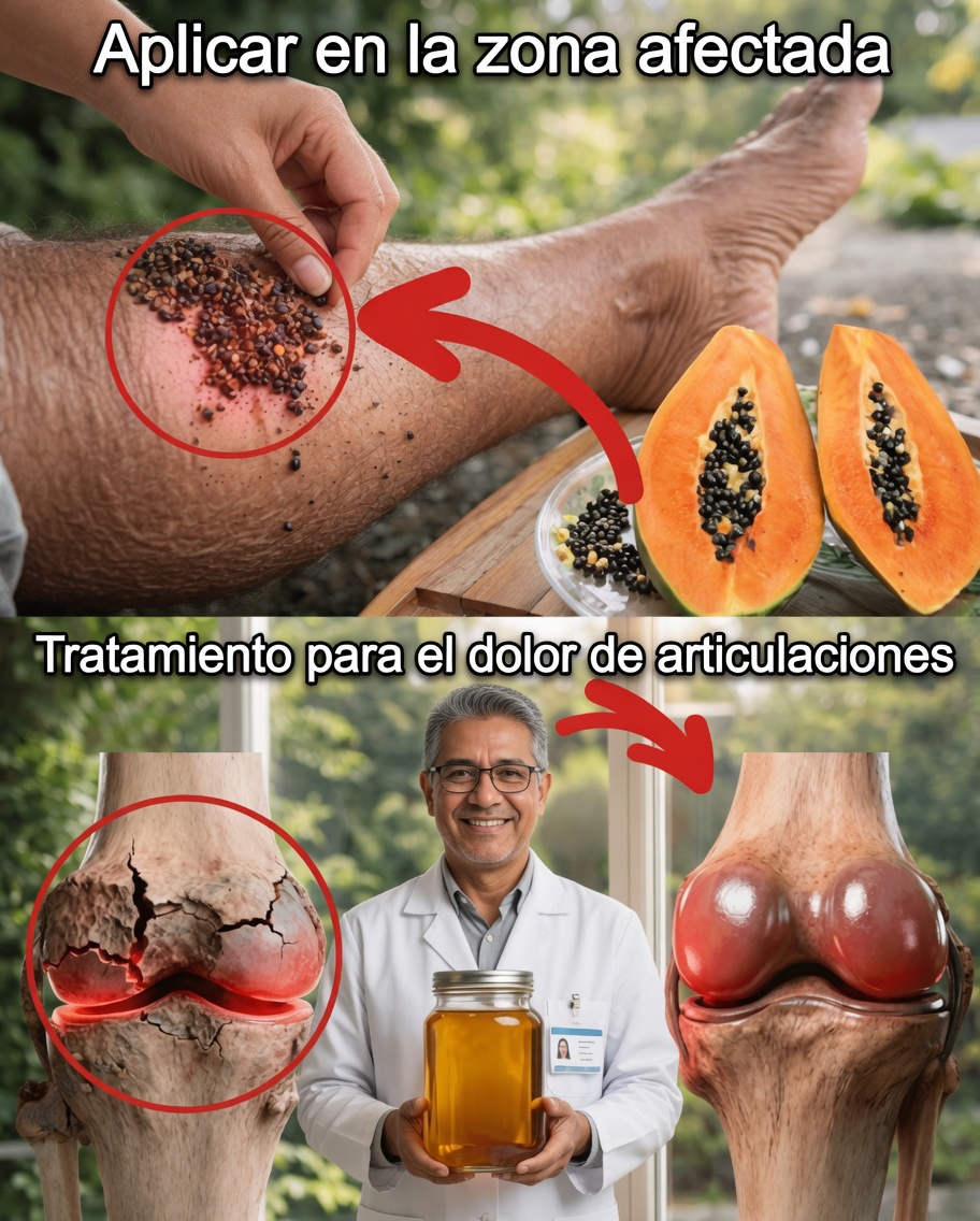 ¿Una simple semilla de cocina puede ayudar a aliviar las molestias en las rodillas, la espalda y la columna? Descubre el poder oculto de las semillas de papaya