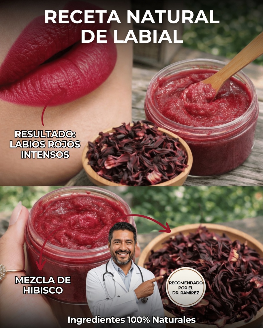 Descubra una forma natural y sencilla de dar un toque rosado a las mejillas y a los labios con hibisco