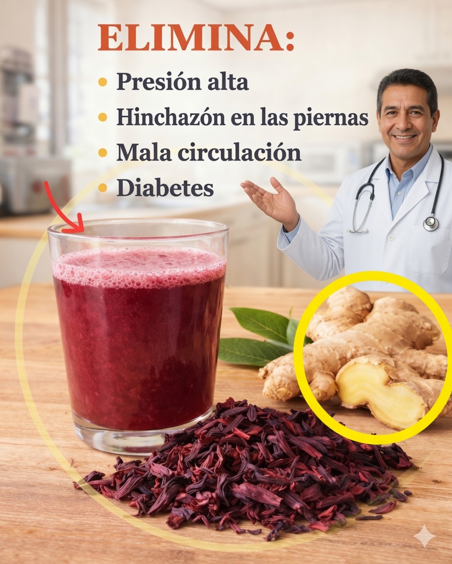 Jengibre, Laurel e Hibisco: La Bebida Herbal Refrescante para el Bienestar Diario