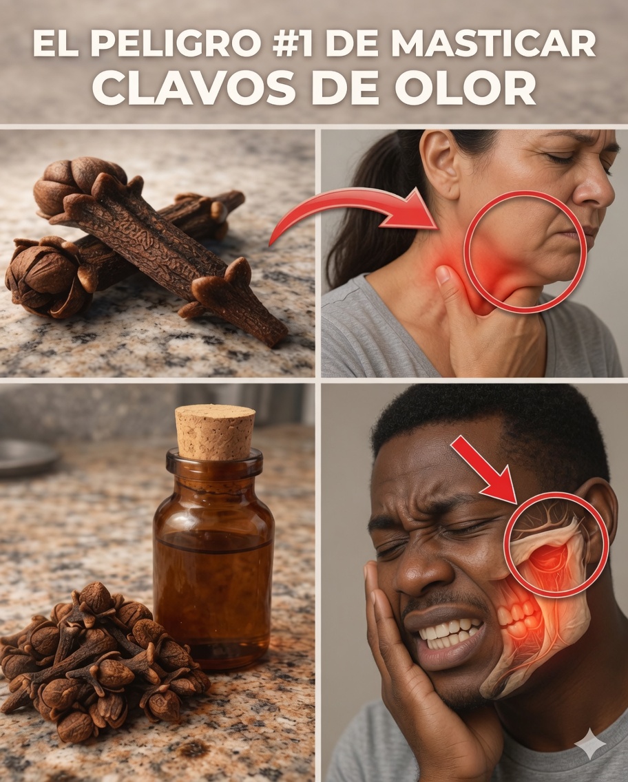 La verdad sobre masticar clavo de olor: 8 errores comunes que pueden perjudicar tu salud
