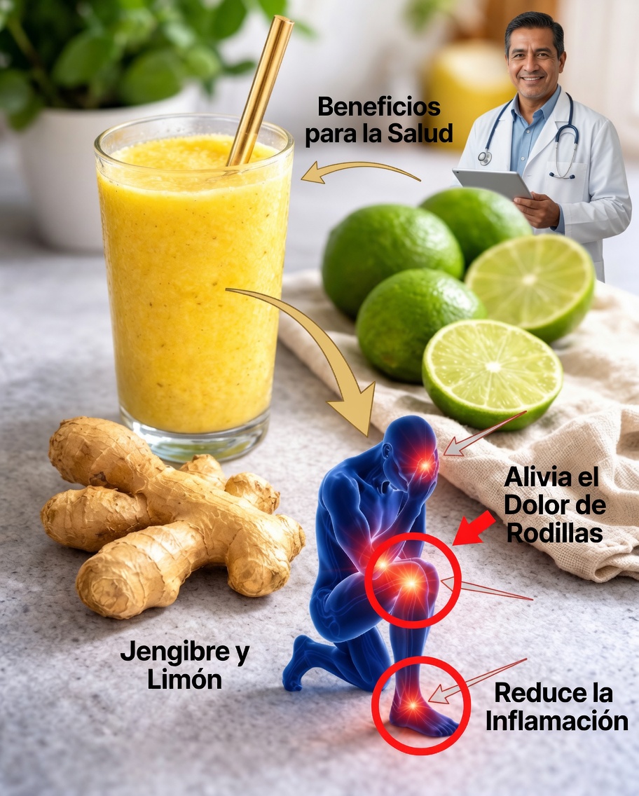 La bebida matutina olvidada que hace que tus arterias respiren de nuevo: mejora la circulación con jengibre y limón