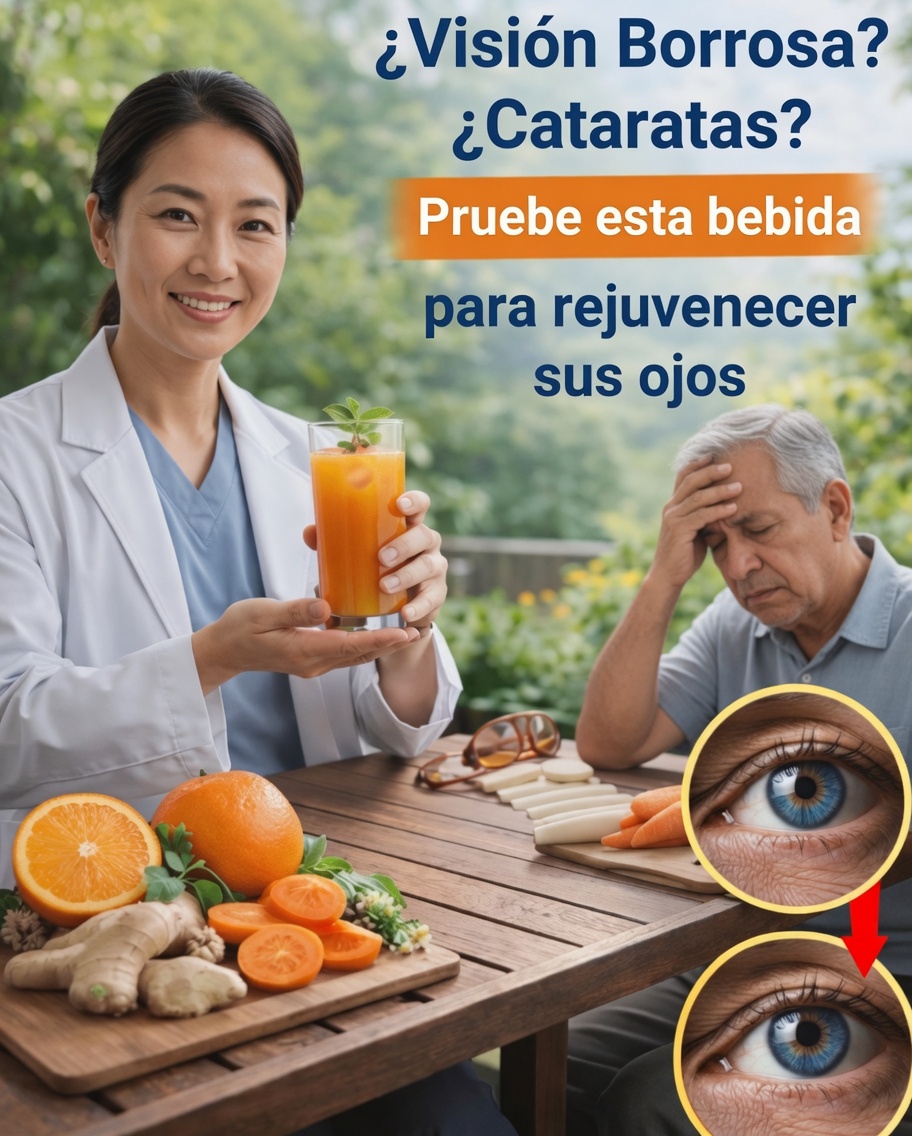 Cómo apoyar naturalmente la salud de sus ojos con un simple jugo casero
