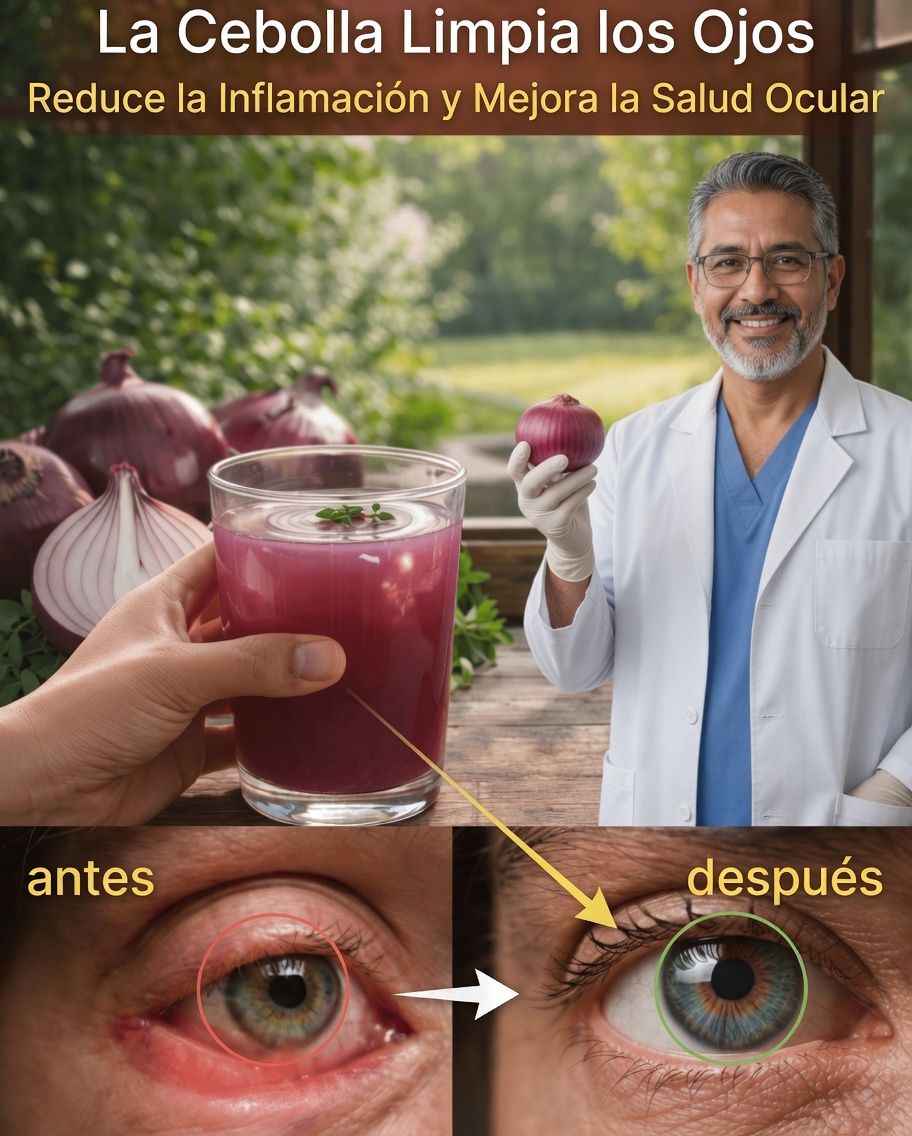 Cómo cuidar naturalmente la salud de tus ojos en casa con cebolla: consejos sencillos que funcionan