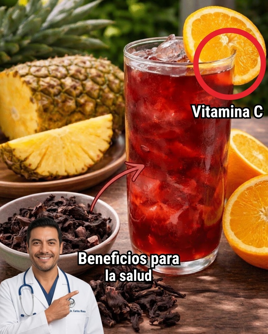 Cómo incorporar una infusión refrescante de hibisco, piña y naranja en tu rutina diaria para mejorar el bienestar