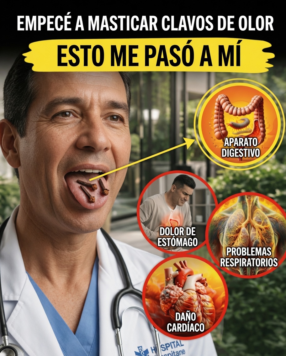 ¿Qué sucede cuando empiezas a masticar clavo de olor todos los días? Un hábito simple que muchas personas están probando