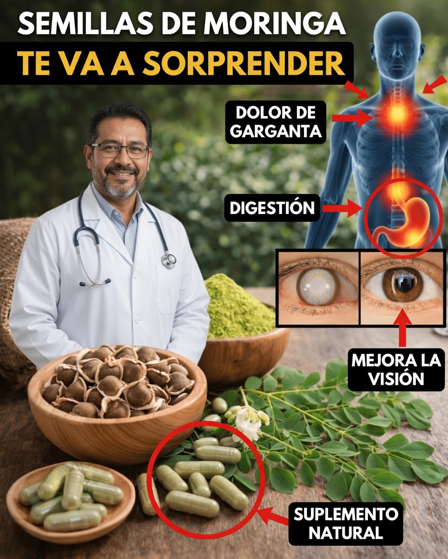 Descubra los 12 beneficios poco conocidos de las semillas de moringa para su bienestar diario