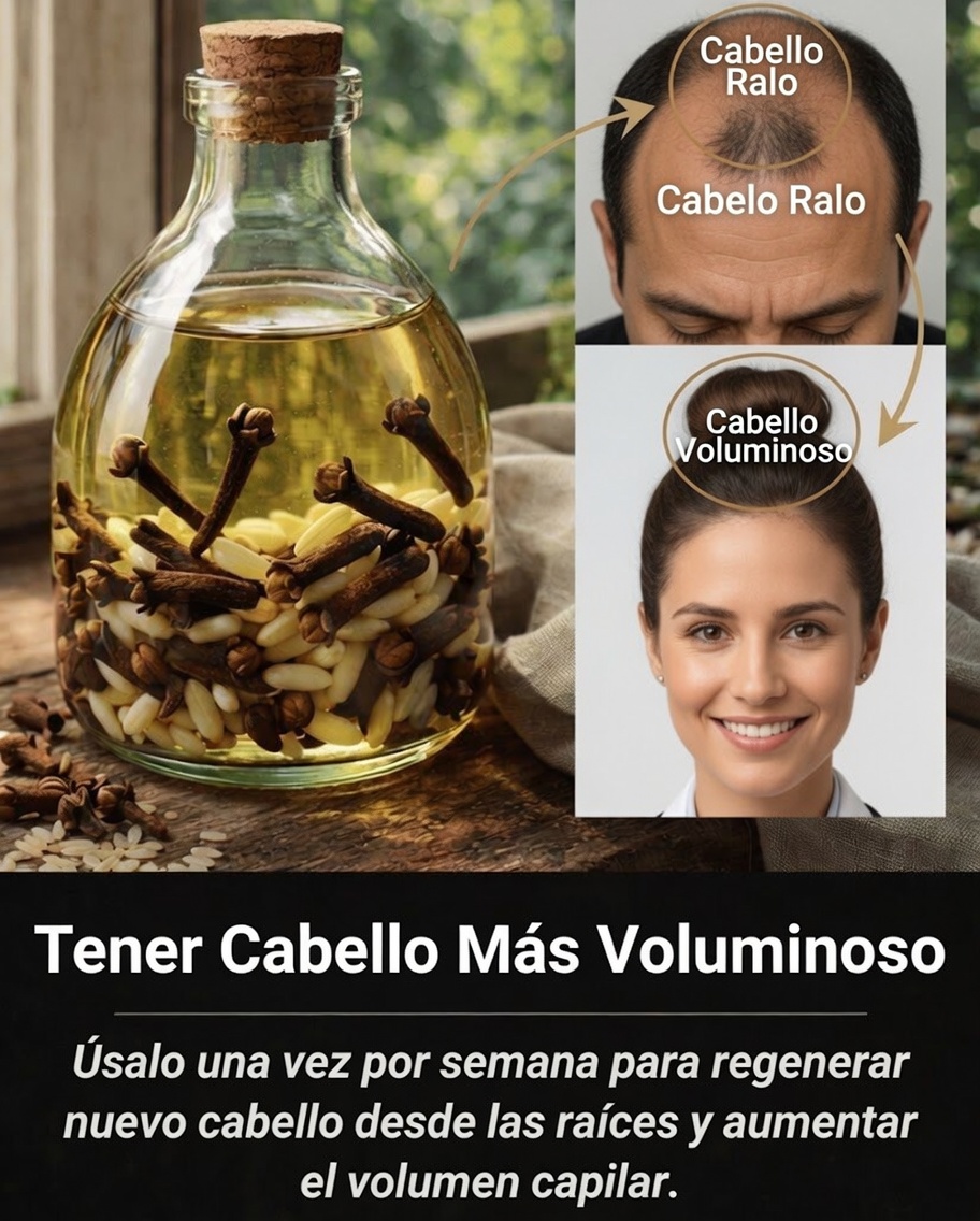 Cómo hacer un aceite natural de clavo y arroz para un cabello más fuerte y voluminoso