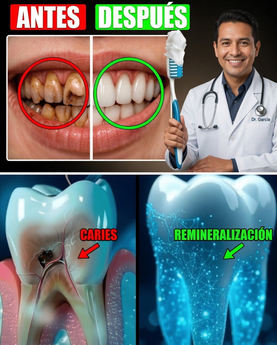 El secreto natural para tener dientes más fuertes y reducir las visitas al dentista