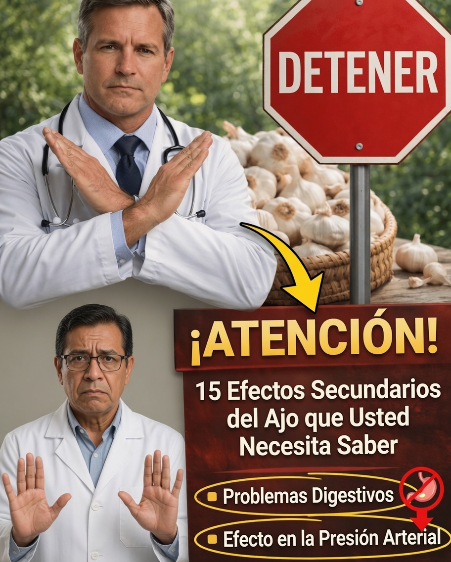 Lo que necesitas saber sobre 15 posibles efectos secundarios del consumo excesivo de ajo