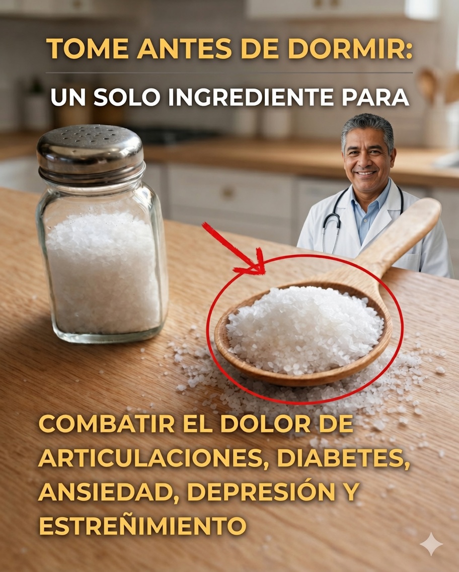 Tome antes de dormir: un ingrediente natural que puede ayudar a combatir dolores óseos, diabetes, ansiedad, depresión y estreñimiento