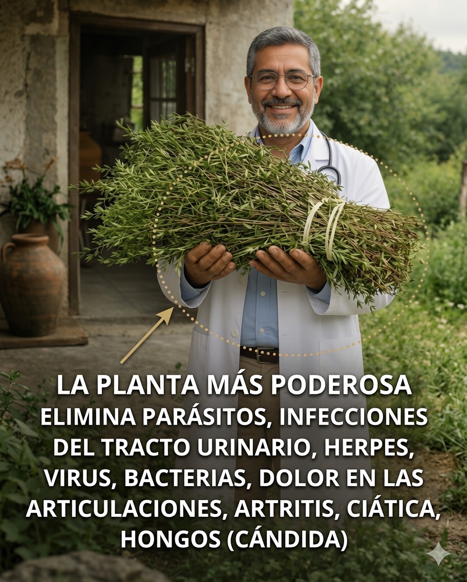 La Planta Más Poderosa: Tomillo Silvestre – El Aliado Natural Contra Parásitos, Infecciones y Dolores en las Articulaciones