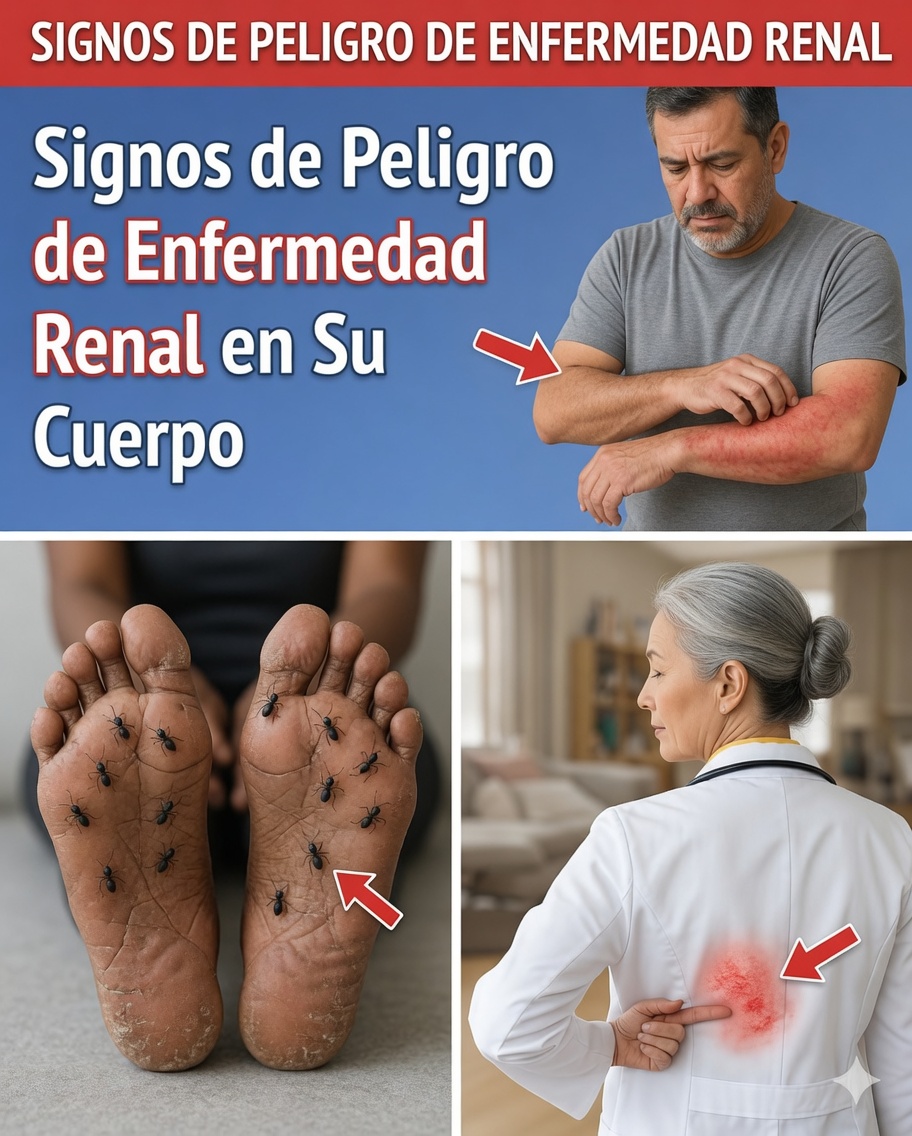 17 Señales de advertencia de enfermedad renal visibles en tu cuerpo: identifícalas antes de que sea demasiado tarde