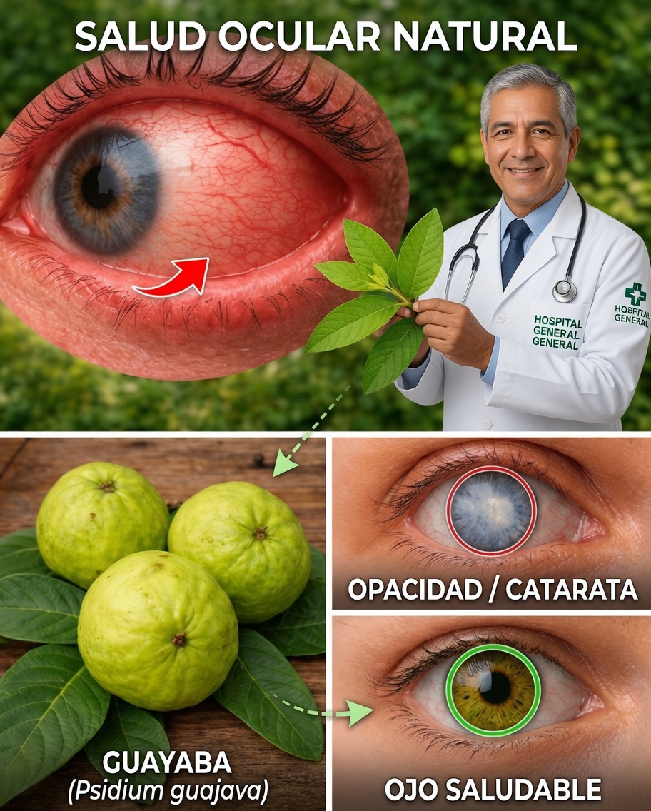 Goiaba: Una superfruta natural para una visión más nítida y comodidad ocular