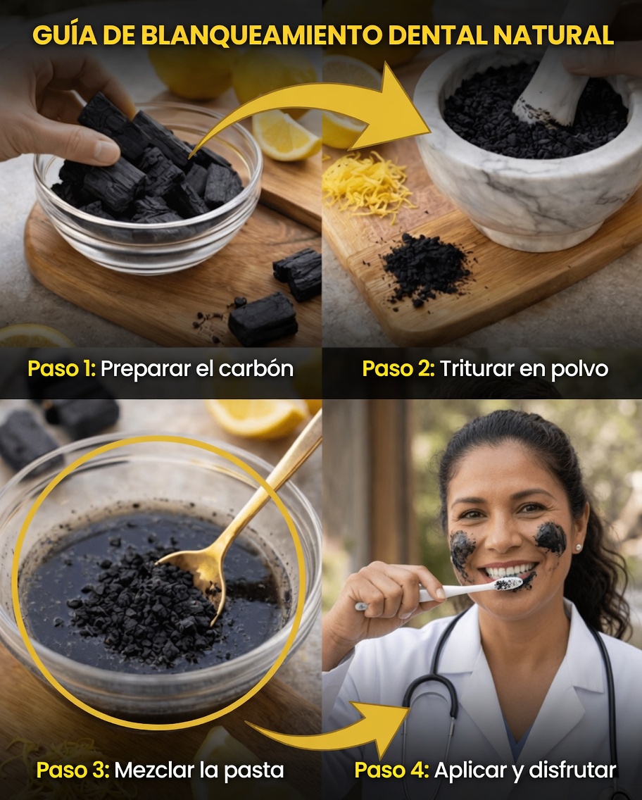 Descubra una mezcla casera sencilla con limón y carbón para su rutina de belleza