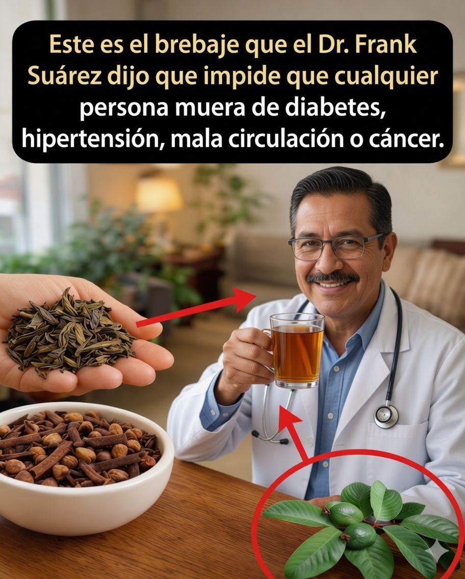 Té de hibisco, hoja de guayaba y clavo: el ritual natural que puede transformar tu presión, glucosa y circulación
