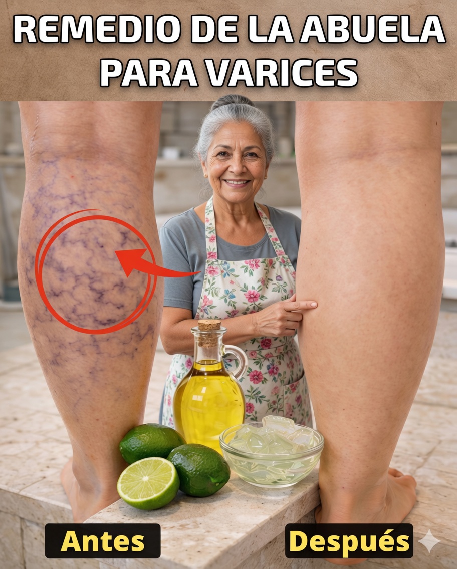 Remedio Secreto de la Abuela para las Varices: Aloe Vera, Vinagre de Manzana y Limón Revelados