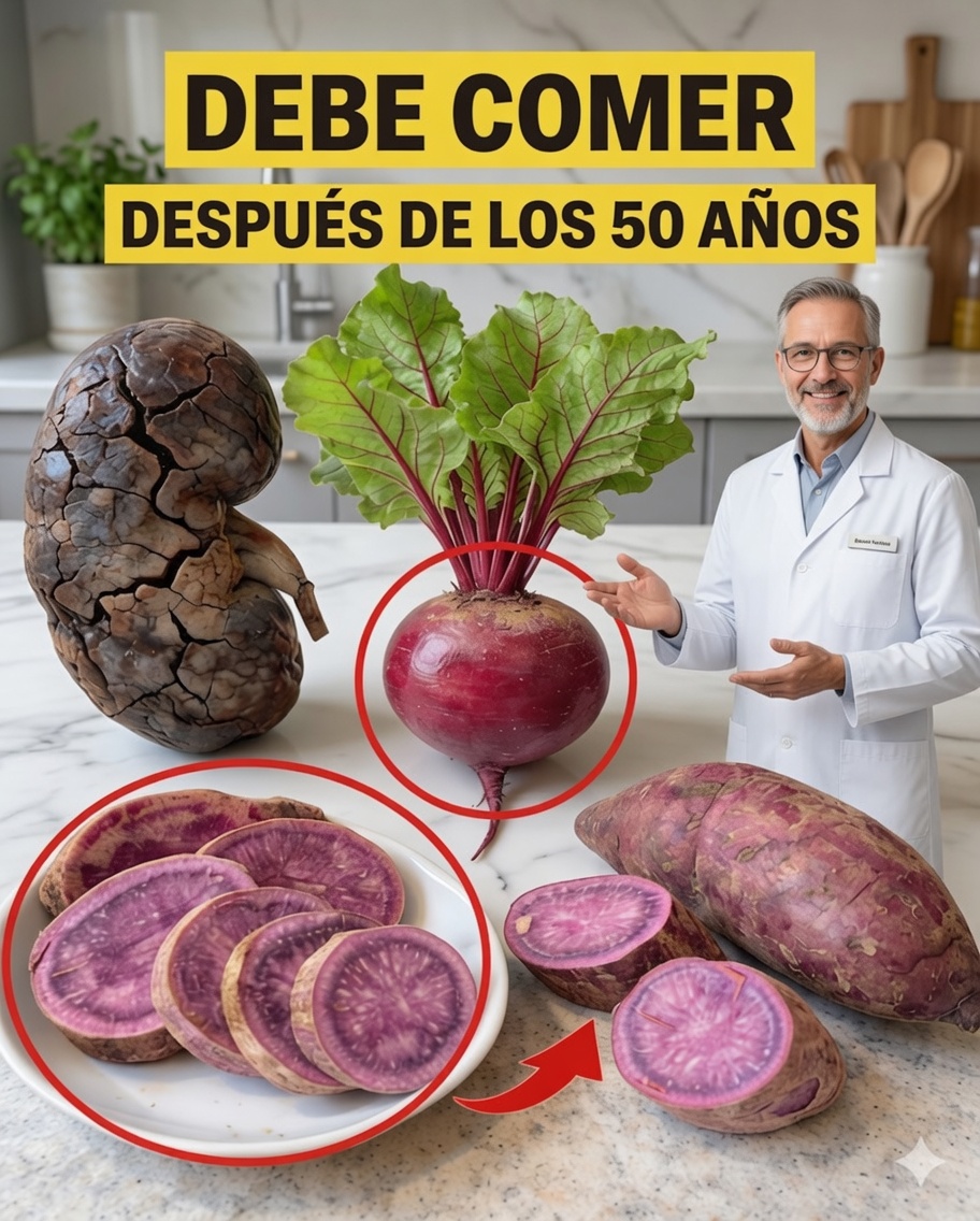Come estos 12 alimentos naturales todos los días después de los 50: despierta más energía, huesos fuertes y memoria aguda