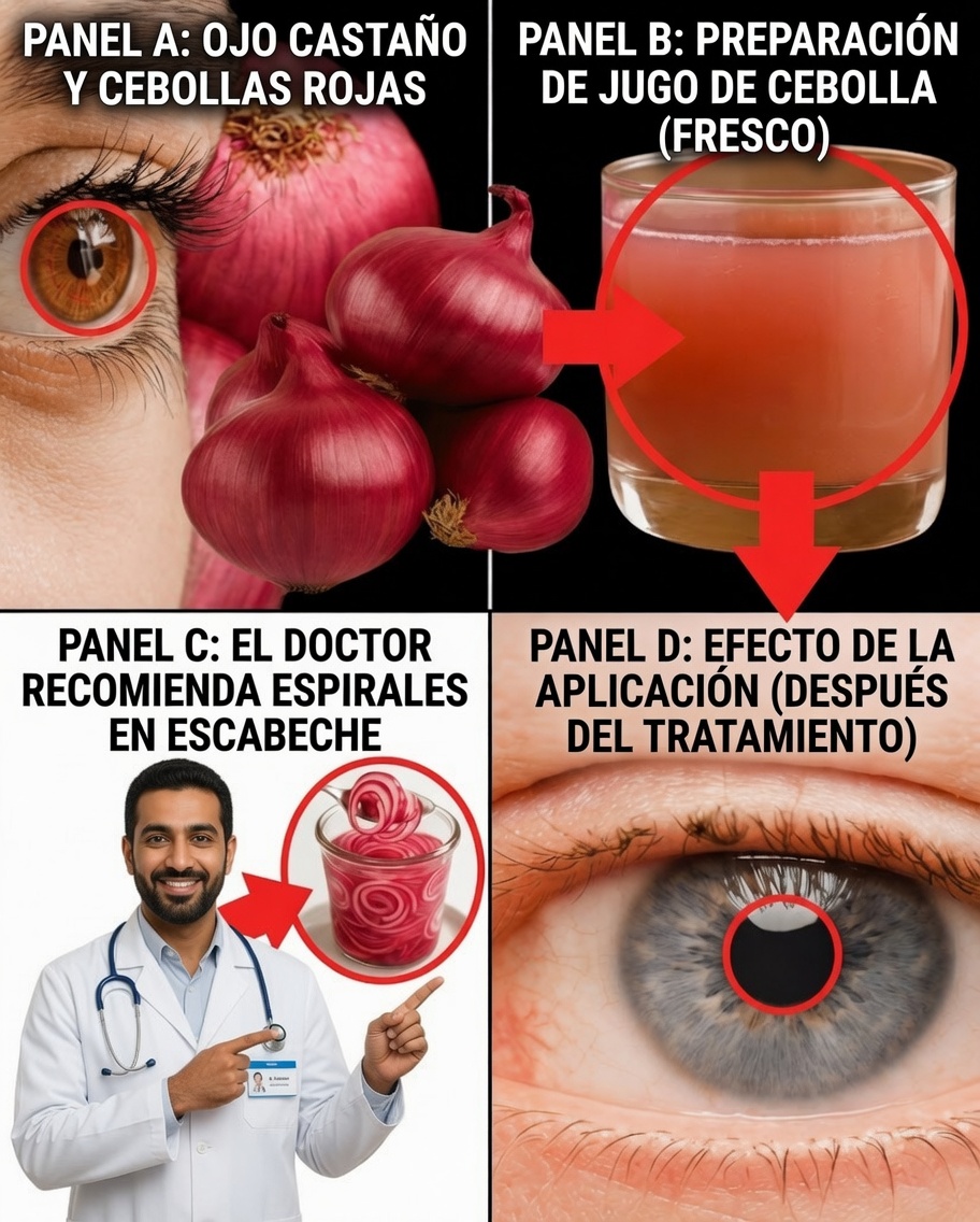 ¿Puede el jugo de cebolla contribuir suavemente a la salud ocular? Un remedio natural que vale la pena probar hoy