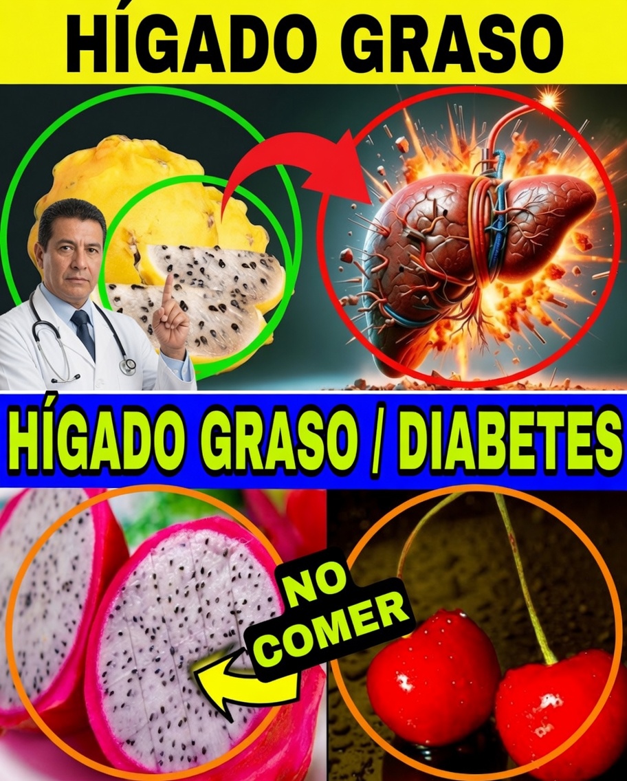 LA FRUTA N.º 1 PARA APOYAR EL HÍGADO GRASO (¡MÁS 9 ALIMENTOS NATURALES QUE AYUDAN A SANAR!)