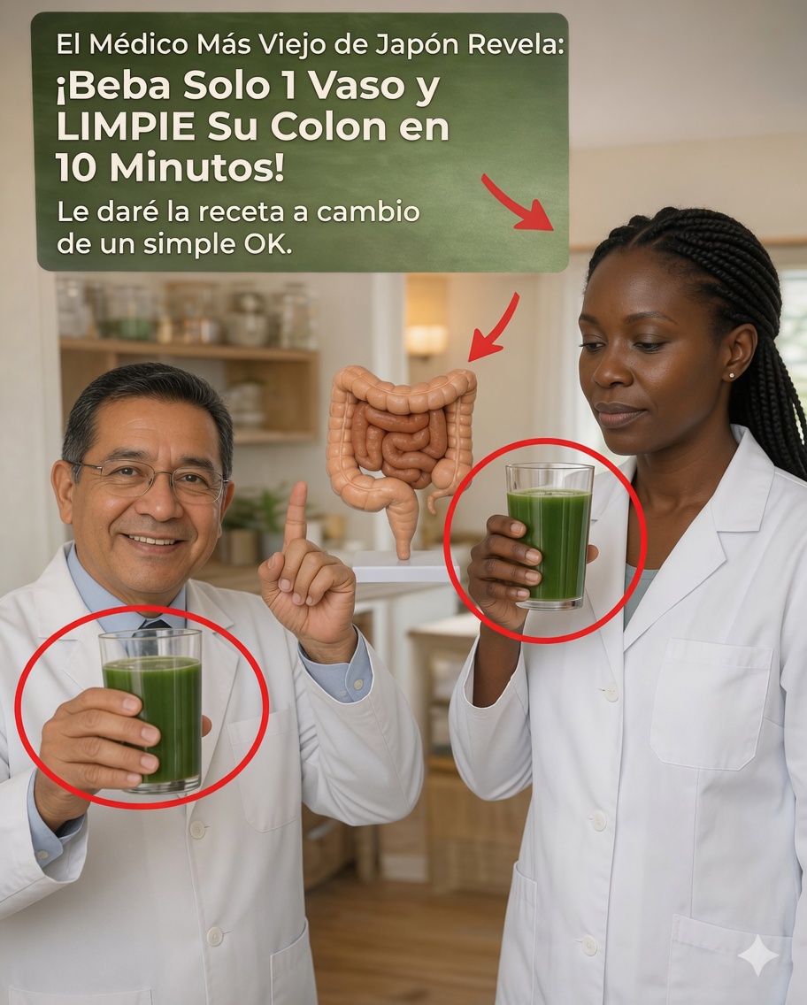 Beba este copo todos los días para apoyar de forma natural la salud del colon y de la próstata