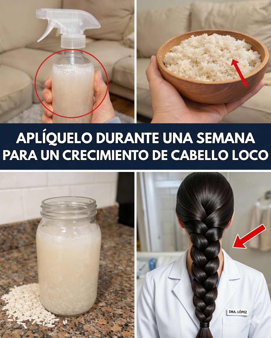 Transforma tu Cabello en 30 Días: El Poder Sorprendente del Agua de Arroz