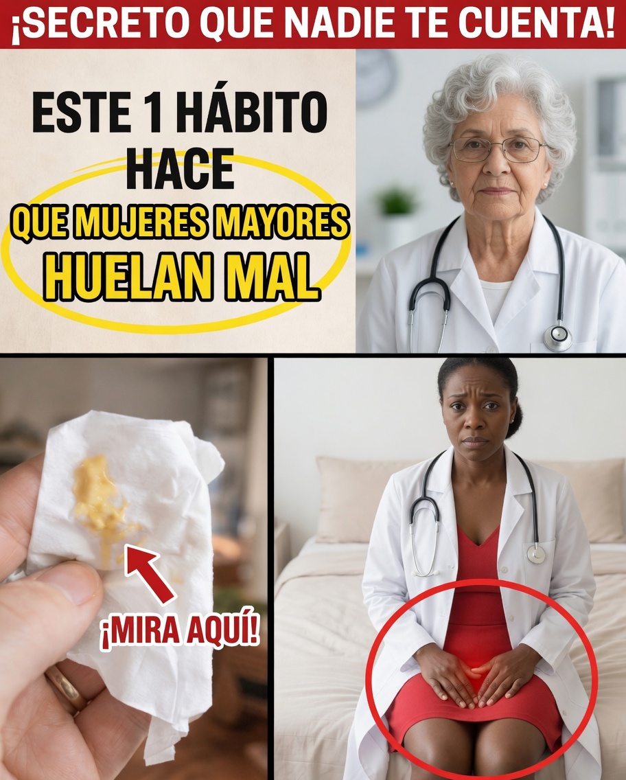 Ginecólogos alertan: Un hábito común de higiene puede empeorar el olor vaginal en mujeres mayores