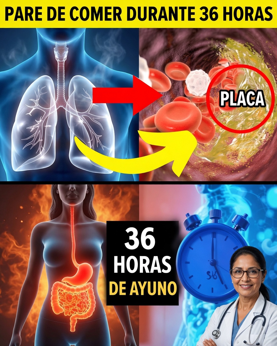 ¡Los médicos no lo cuentan todo! ¿Qué pasa cuando estás 36 horas sin comer?