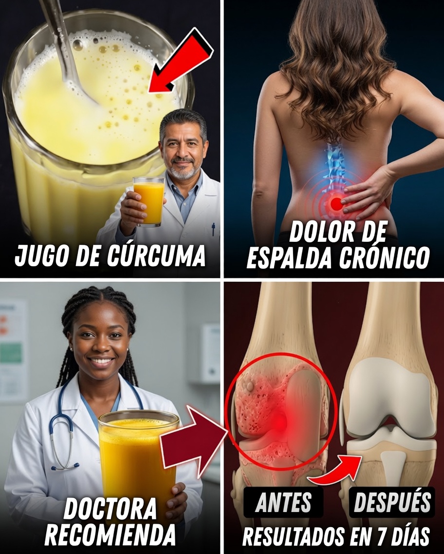 El alivio del dolor de rodilla comienza con esta poderosa bebida natural
