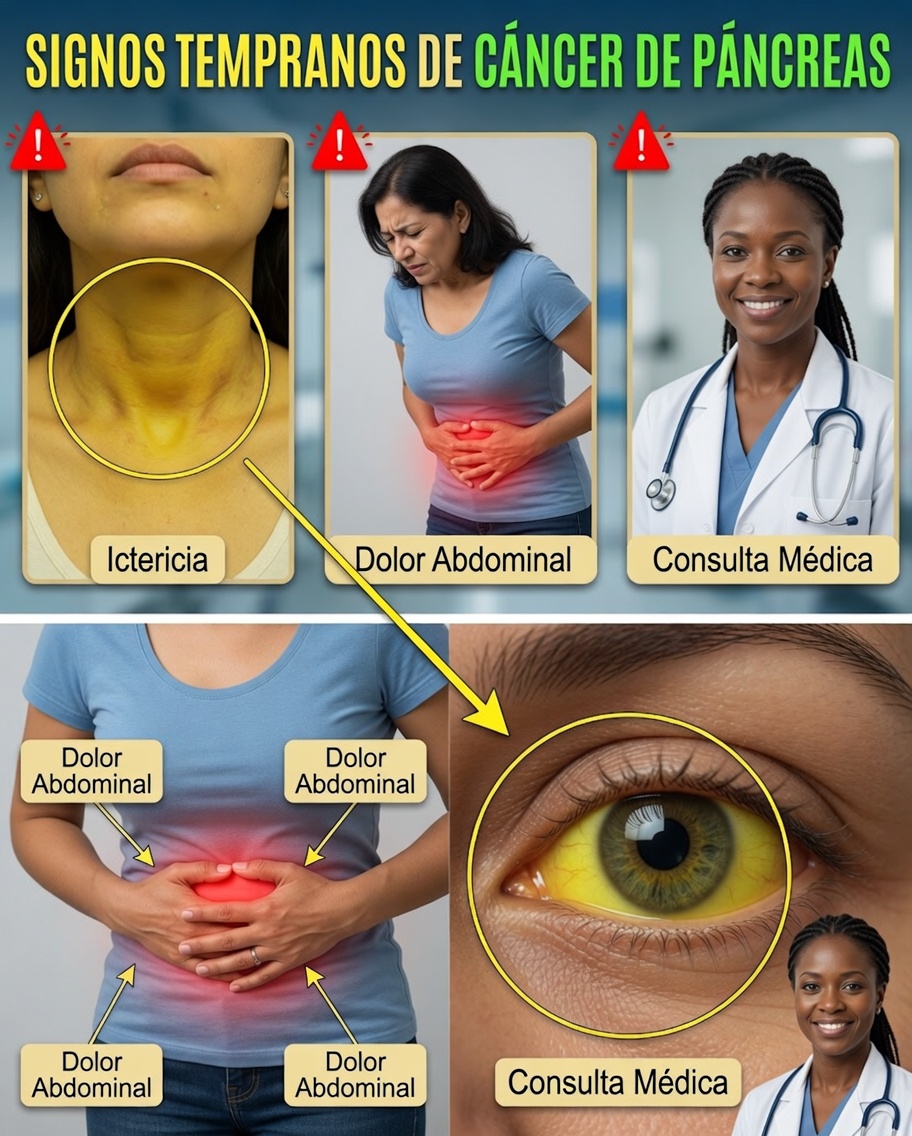 SEÑALES DE ADVERTENCIA TEMPRANAS DEL CÁNCER DE PÁNCREAS QUE NUNCA DEBES IGNORAR