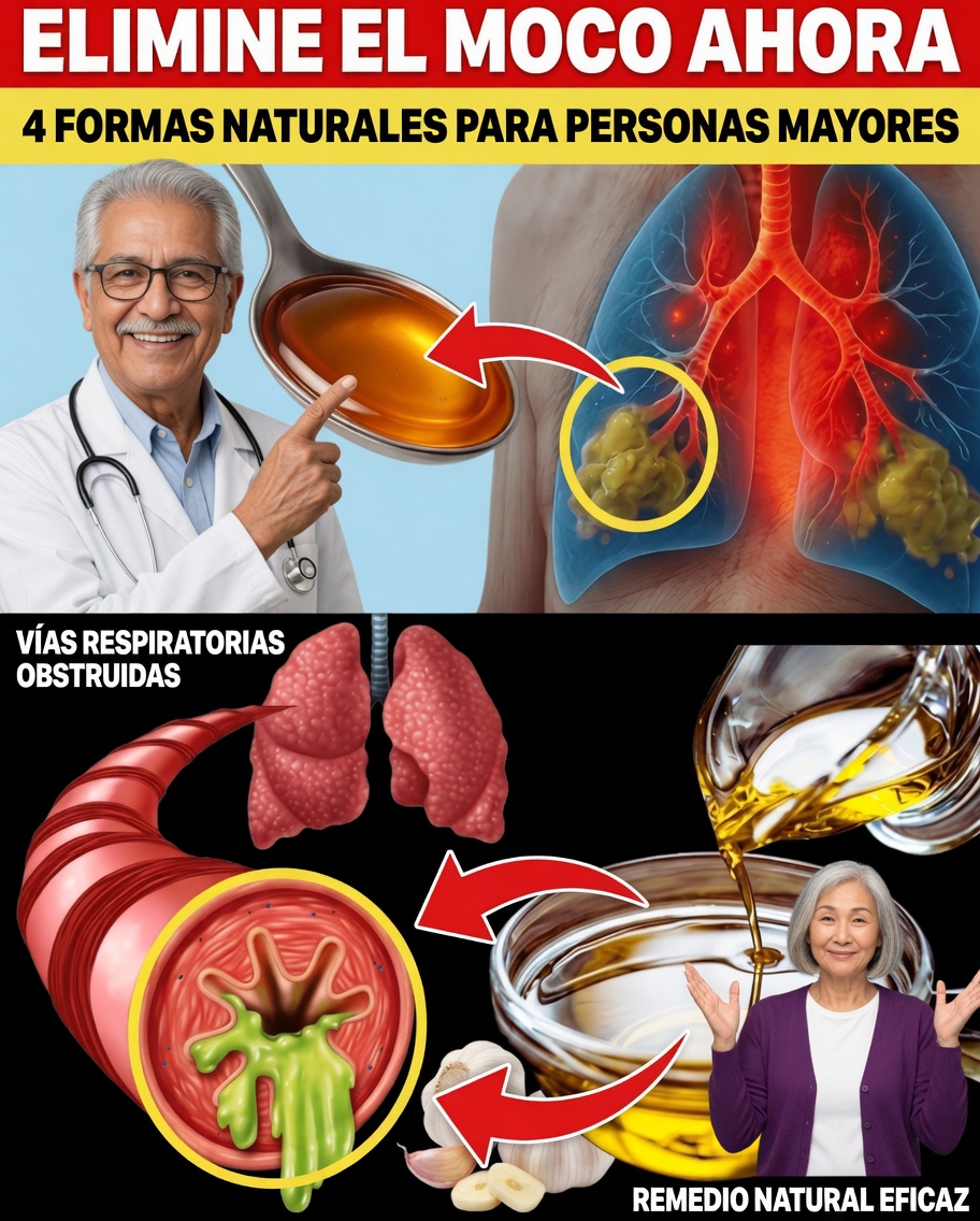 El médico japonés de 92 años advierte: elimine la mucosidad transparente ahora o corre el riesgo de perder fuerza pulmonar después de los 60 (métodos naturales que realmente funcionan)