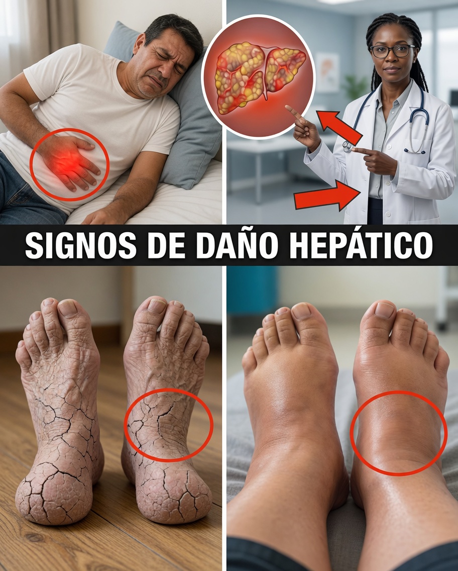 12 Posibles Señales de Problemas en el Hígado Que Muchas Personas Ignoran