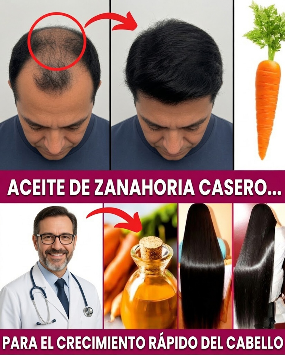 Cómo hacer que el cabello crezca más rápido, detener la caída y combatir la calvicie de forma natural