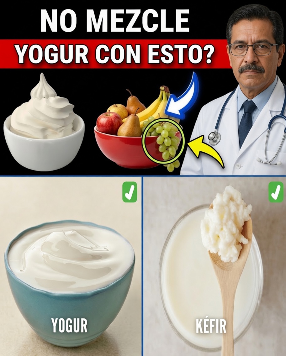 Alerta sobre el yogur: 4 combinaciones de alimentos que perjudican el intestino y la digestión