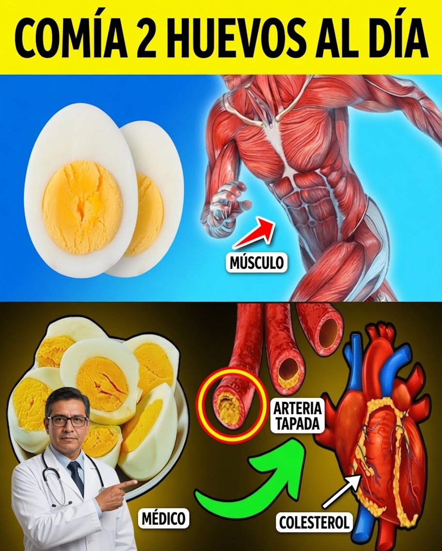 El 99% de las Personas No Sabe Esto: ¡Comer Solo 2 Huevos al Día Puede Iniciar Procesos IRREVERSIBLES en Tu Cuerpo!