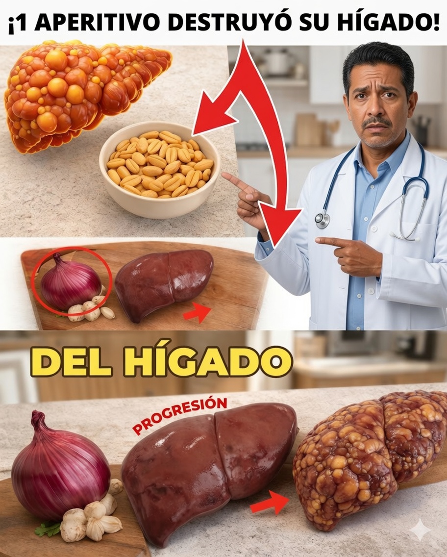 El Enemigo Oculto Nº 1 que Está Perjudicando tu Hígado (Y Probablemente Está en tu Nevera Ahora Mismo)