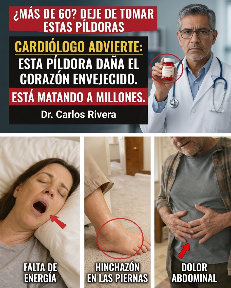 5 medicamentos comunes que pueden afectar silenciosamente la salud del corazón después de los 60 años — y qué hacer a continuación