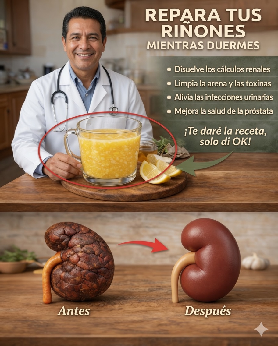 Bebida natural para apoyar los riñones, el tracto urinario y la próstata (receta + beneficios)