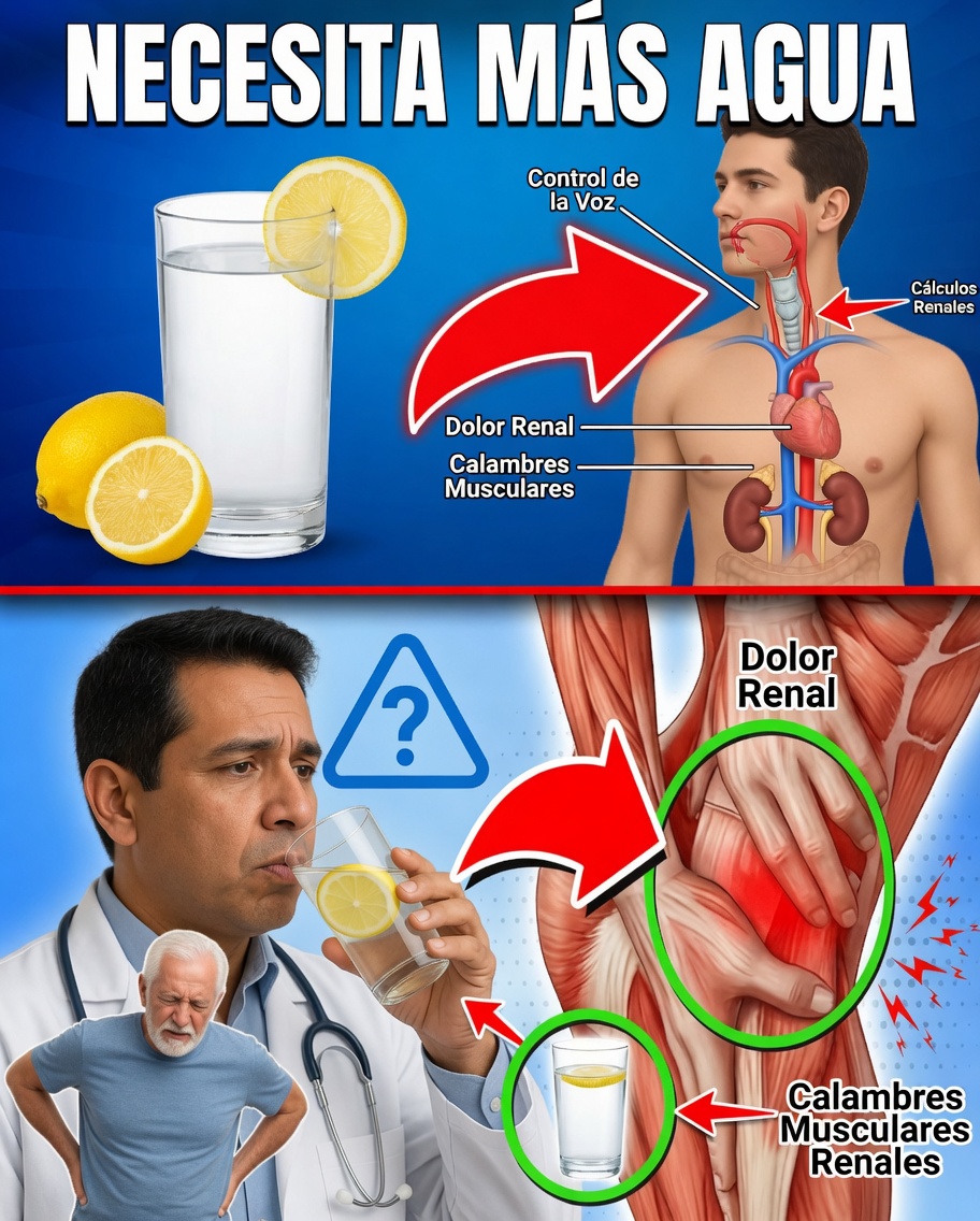 8 Señales de que tu cuerpo está implorando por más agua