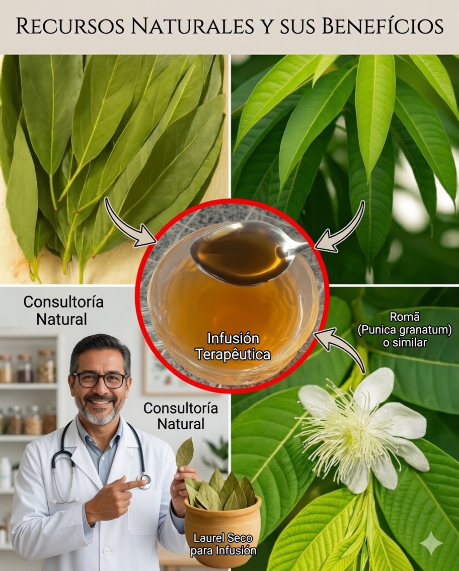 Remedios secretos de la naturaleza: el poder del aguacate, mango, laurel y hojas de guayaba