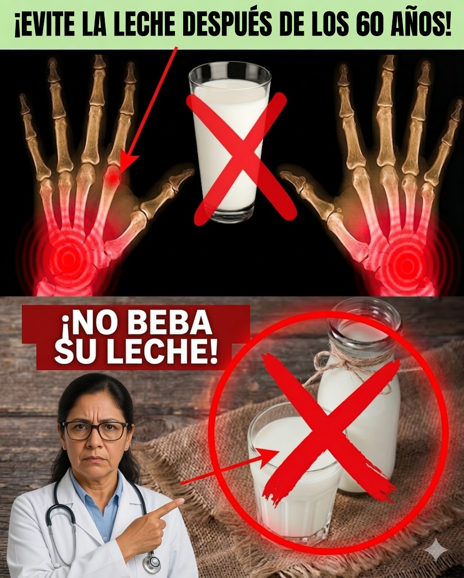 ¿Más de 60 y todavía bebiendo leche? Quizá sea hora de replantearte este hábito