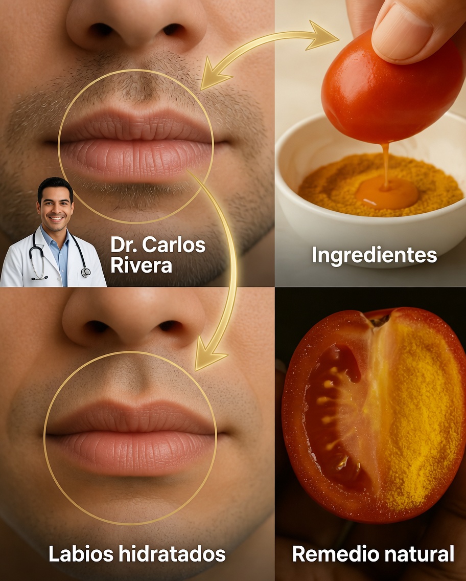 Crema casera para dejar los labios rosados naturalmente