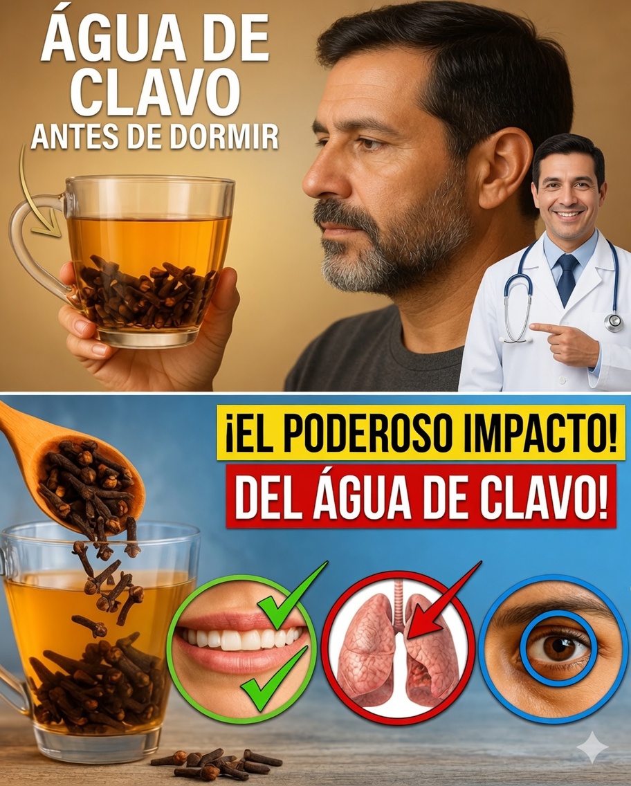 1 Taza de Agua de Clavo Antes de Dormir: 15 Beneficios Sorprendentes Para Su Salud