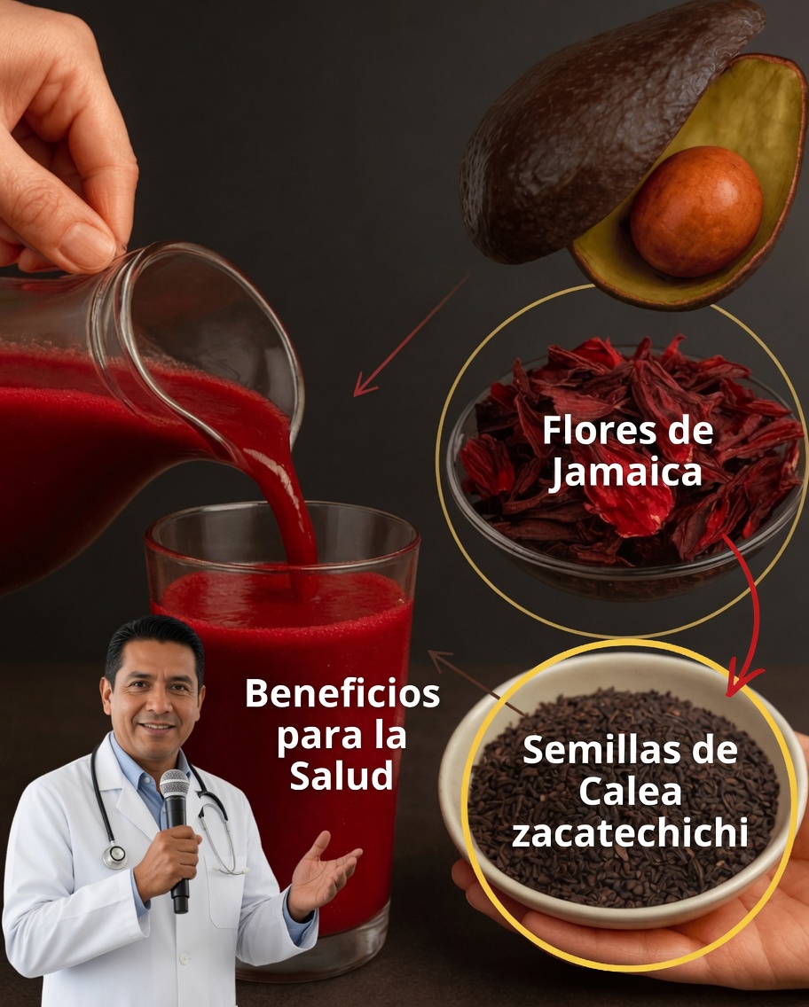 Batido natural de aguacate, hibisco y clavo: la receta vibrante que puede transformar tu salud